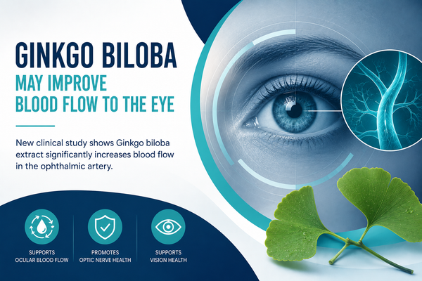 Could Ginkgo Biloba Help Protect Vision in Glaucoma? Early Study Suggests Improved Blood Flow to the Eye