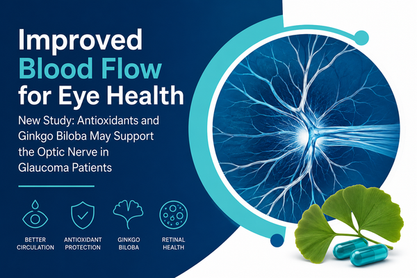 Can Ginkgo And Antioxidants Improve Blood Flow to the Eye? New Glaucoma Study Offers Hope