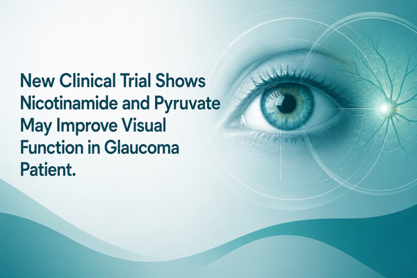 Could Two Common Nutrients (Nicotinamide and Pyruvate) Help Protect Vision in Glaucoma? New Clinical Trial Offers Hope